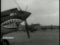 Flying Tigers P-40 pilots Instructional Video