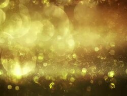 Abstract particles (gold) - Loop Stock Footage