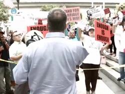 LGBTQ Couples Challenge Florida Ban On Same-Sex Marriage Stock Footage