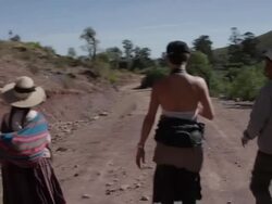 Torotoro Hills & Lands Stock Footage