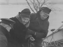 Mississippi River flood victims Stock Footage