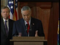 Powell meets with new eastern Europe NATO leaders News Clip