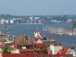 Rostock Harbour Stock Footage