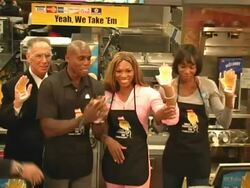 3rd Annual McDonald's World Children's Day Kickoff Stock Footage