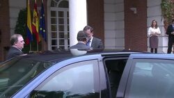 CLEAN : Santos starts in Madrid his European tour for peace in Colombian News Clip