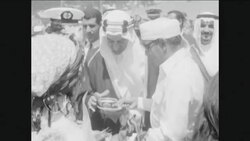 CAN834 KING FAISAL AND KING HASSAN ATTEND BERBER DINNER News Clip