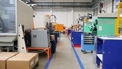 Intensive production line Stock Footage