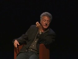 SPEECH: Dustin Hoffman on being objective when tackling a project at the 'I Wonder' Moderated By Dustin Hoffman And David Milch at Santa Monica CA. (Footage by WireImage Video/GettyImages) Stock Footage