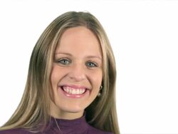 Smiling woman Stock Footage