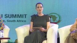 Angelina Jolie speaks at the African Union summit in South Africa Instructional Video