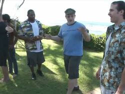 Drew Brees and Ray Lewis on the set of the new Pepsi Max bottle with Funny or Die at the Drew Brees and Ray Lewis help launch the new Pepsi Max bottle with Funny or Die at Waianae HI. (Footage by WireImage Video/GettyImages) Stock Footage