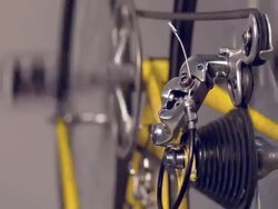 speed road bike Stock Footage