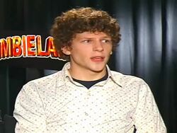 INTERVIEW: Jesse Eisenberg and Woody Harrelson Stock Footage