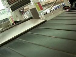 HD: Baggage Carousel Stock Footage