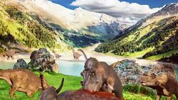 prehistorik era Stock Footage