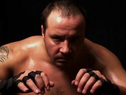 Fighter practicing Stock Footage