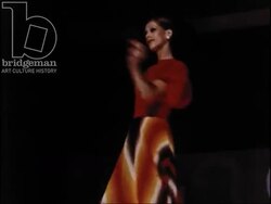 1970s fashion in Paris, fashion shoot and catwalk Stock Footage
