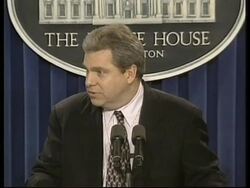 USA: CLINTON'S REACTION TO PANAMA CANAL HANDOVER News Clip