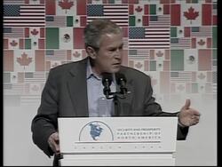 Bush repeats support for guest worker programme Instructional Video