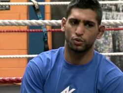 Interview: Amir Khan Stock Footage