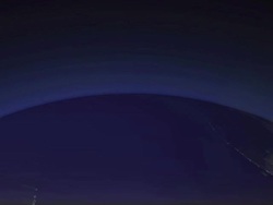 Earth Light Blast (loopable) Stock Footage