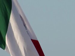 Mexican flaf Stock Footage