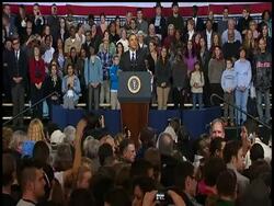 In the aftermath of Congress' failure to agree on a new deficit plan, President Obama is campaigning hard for renewing a middle-class tax cut as another year-ending battle with lawmakers looms. Instructional Video