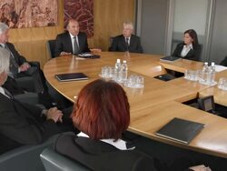 HD: Senior Manager Reviewing Business Plans Stock Footage