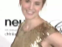 Maggie Grace at Elton John Aids Foundation Celebrates 20th Annual Academy Awards Viewing Party Stock Footage