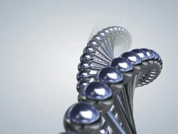 DNA Chrome Stock Footage