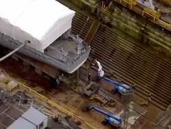 Portsmouth Dockyard Aerials News Clip