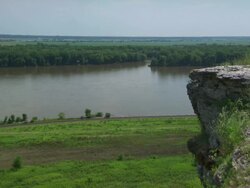 WS View of mississippi river / Rock Island, Illinois, United States Stock Footage