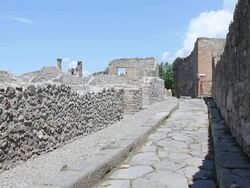 MS Shot of Oldest place at town / Pompei, Italy Stock Footage