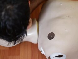 cpr doll Stock Footage