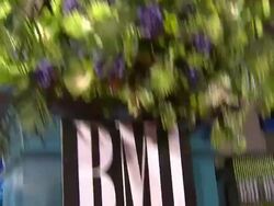 ATMOSPHERE: Signage at the 59th Annual BMI Country Awards at Nashville TN.  Stock Footage