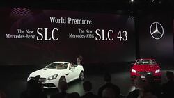 CLEAN : Mercedes launches SLC roadster replacing SLK News Clip