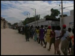 WRAP Aid effort continues in capital, distribution, Preval News Clip