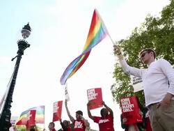 Gay Marriage Bill Debated Stock Footage