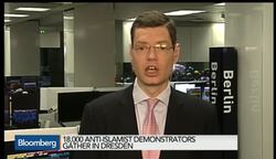 Merkel Rebuffed by Record at Anti-Islamist Rally News Clip