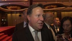 Panama president cheers China's 'Belt and Road' Instructional Video