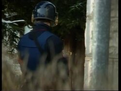 Peacekeepers search radio station owned by Karadzic's daughter News Clip