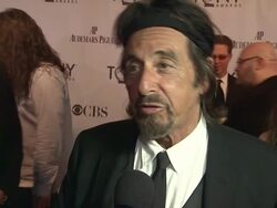 INTERVIEW: Al Pacino talks about what it means to be nominated and celebrating the Tonys Stock Footage