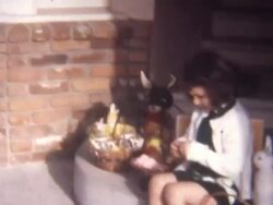 Easter Display 1960's Stock Footage