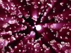 Diamond #12 HD red rays Stock Footage