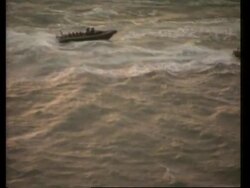 Anti-terrorist police board ship in English Channel + Blair reax News Clip