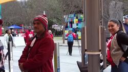 NFL Fans Snap Photos with Favorite Team Helmets Instructional Video