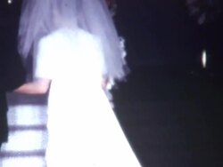 Jewish Wedding 1960's Stock Footage