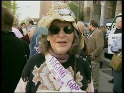 Trial begins for 18 grandmothers arrested while protesting Iraq war Instructional Video