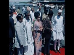 SYND 3 4 77 KING BIRENDRA AND HIS WIFE QUEEN AISHWARYA OF NEPAL News Clip