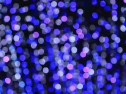 Defocused of blinking circle Stock Footage